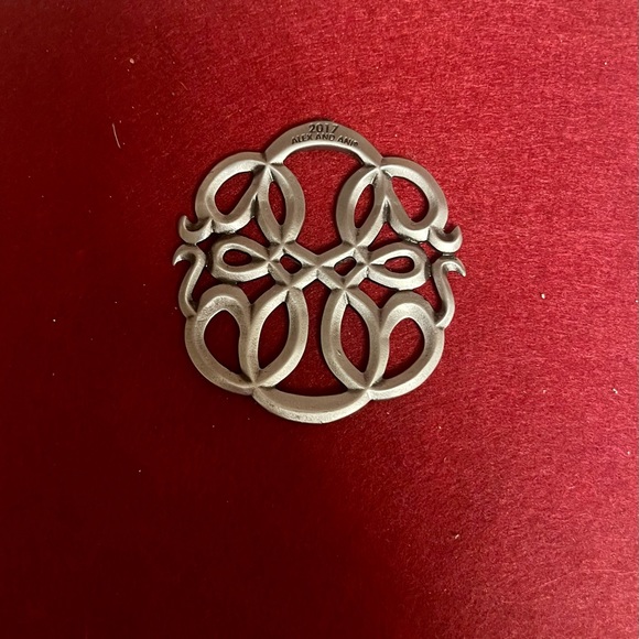 Alex & Ani NWT Rafaelian Silvertone PATH OF LIFE Ornament W/Swarovski Crystals - Picture 5 of 10